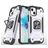 Mobigear Armor Ring iPhone 13 Pro Hoesje Hardcase Backcover Shockproof met Ringhouder - Zilver