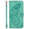 Mobigear Butterfly Samsung Galaxy S25 Hoesje Bookcase Portemonnee - Groen