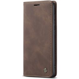 Caseme 013 Samsung Galaxy A51 Hoesje Bookcase Portemonnee - Bruin