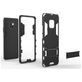 Mobigear Armor Stand Huawei Mate 20 Pro Hoesje Hardcase Backcover Shockproof met Standaard - Zwart