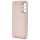 Mobiparts Samsung Galaxy A53 Siliconen Hoesje Backcover - Soft Salmon