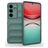 Mobigear Bumpy Samsung Galaxy S26 Hoesje Flexibel TPU Backcover - Donkergroen
