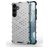 Mobigear Honeycomb Samsung Galaxy S24 Plus Hoesje Hardcase Backcover Shockproof - Wit