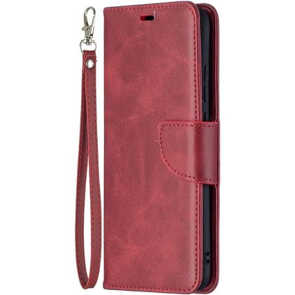 Mobigear Excellent Samsung Galaxy A02s Hoesje Bookcase Portemonnee - Rood