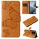 Mobigear Butterfly Xiaomi 14T Hoesje Bookcase Portemonnee - Cognac