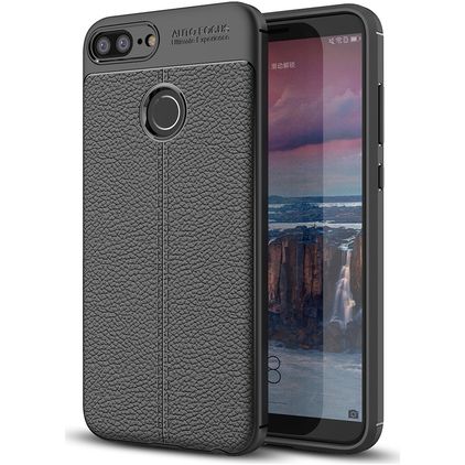 Mobigear Luxury HONOR 10 Lite Hoesje Flexibel TPU Backcover - Zwart
