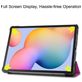 Mobigear Tri-Fold Samsung Galaxy Tab S6 Lite Hoes Bookcase - Paars