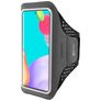 Mobiparts Comfort Fit Telefoonhouder Hardlopen Samsung Galaxy A52s 5G Sport Hoesje Neopreen Sportarmband - Zwart
