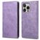 Mobigear Wallet iPhone 16 Pro Hoesje Bookcase Portemonnee - Paars