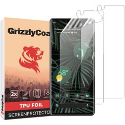 GrizzlyCoat Google Pixel 6 Pro Hydrogel TPU Screenprotector - Case Friendly + Installatie Frame (2-Pack)