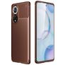 Mobigear Racing HONOR 50 Hoesje Flexibel TPU Backcover - Bruin