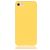 Mobigear Colors iPhone 8 Hoesje Flexibel TPU Backcover - Geel