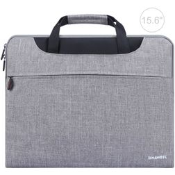 Haweel Oxford Laptop Aktetas 15 - 16 inch Laptoptas + Handvat - Grijs