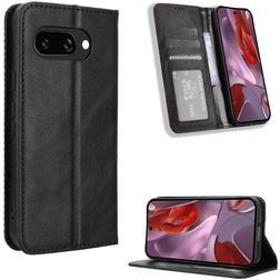 Mobigear Sensation Google Pixel 9a Hoesje Bookcase Portemonnee - Zwart