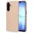 Mobiparts Slim Line Samsung Galaxy A17 MagSafe Hoesje Hardcase Backcover - Dune Sand