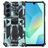 Mobigear Armor Stand Samsung Galaxy A16 Hoesje Hardcase Backcover Shockproof met Standaard - Groen