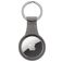 Xccess Keychain Apple AirTag Hoesje Flexibel Siliconen Sleutelhanger - Zwart