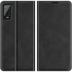 Mobigear Retro Slim Wiko Power U20 Hoesje Bookcase Portemonnee - Zwart