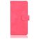 Mobigear Retro Motorola One Fusion Plus Hoesje Bookcase Portemonnee - Magenta