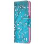 Mobigear Colored Drawing Pattern Wallet Case Plum Blossom Samsung Galaxy A32 5G