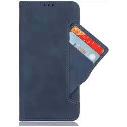 Mobigear Slide Wallet OPPO Find X9 Hoesje Bookcase Portemonnee - Blauw