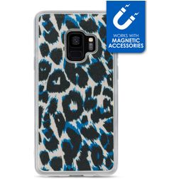 My Style Magneta Samsung Galaxy S9 Hoesje Flexibel TPU Backcover - Leopard
