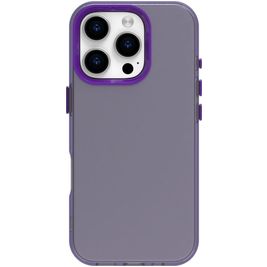 Mobigear Crystal iPhone 16 Pro Hoesje Hardcase Backcover - Paars