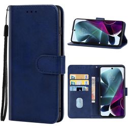Mobigear Wallet Motorola Edge S30 Hoesje Bookcase Portemonnee - Blauw