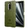 Mobigear Rugged Shield Sony Xperia 1 Hoesje Flexibel TPU Backcover Shockproof - Groen