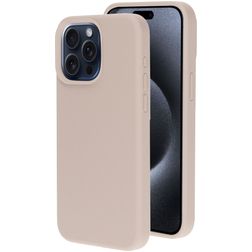 Mobiparts iPhone 15 Pro Max Siliconen Hoesje Backcover - Soft Salmon