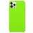 Mobigear Rubber Touch iPhone 15 Pro Siliconen Hoesje Backcover - Lime