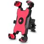 Mobigear PushHold Telefoonhouder Fiets Fietsstuur Bevestiging Klem Universeel - Rood