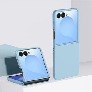 Mobigear Colors Samsung Galaxy Z Flip 7 Hoesje Hardcase Backcover - Blauw