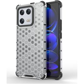 Mobigear Honeycomb Xiaomi 13 Pro Hoesje Hardcase Backcover Shockproof - Wit