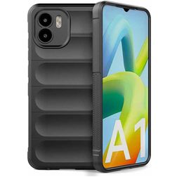 Mobigear Bumpy Xiaomi Redmi A1 4G Hoesje Flexibel TPU Backcover - Zwart