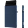 Valenta Cardprotector Aluminium Pasjeshouder - 7 Pasjes - MagSafe Compatible - Blauw