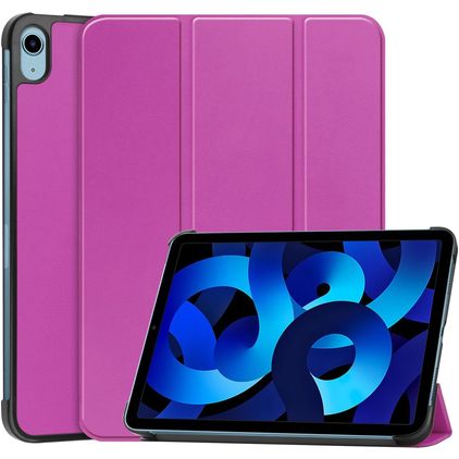 Mobigear Tri-Fold iPad 11 (2025) Hoes Bookcase - Paars