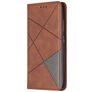 Mobigear Rhombus Slim Nokia 2.2 Hoesje Bookcase - Bruin