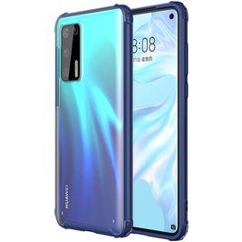 Mobigear Shockproof Huawei P40 Hoesje Hardcase Backcover Shockproof - Donkerblauw