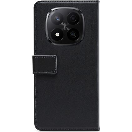 Mobilize Classic Gelly Wallet Xiaomi Redmi Note 14 Pro Plus 5G Hoesje Bookcase Portemonnee - Zwart