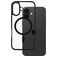 CARE by PanzerGlass Urban Combat iPhone 16 MagSafe Hoesje Hardcase Backcover - Transparant / Zwart