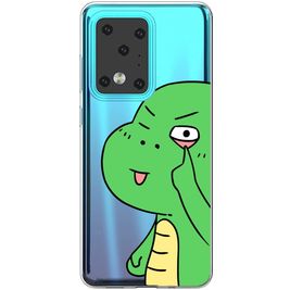 Mobigear Design Samsung Galaxy S20 Ultra Hoesje Flexibel TPU Backcover - Dino