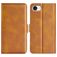Mobigear Slim Magnet iPhone 16e Hoesje Bookcase Portemonnee - Cognac