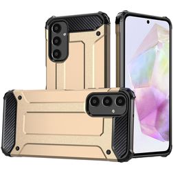 Mobigear Outdoor Samsung Galaxy A16 Hoesje Hardcase Backcover Shockproof - Goud