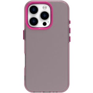 Mobigear Crystal iPhone 16 Pro Max Hoesje Hardcase Backcover - Rood