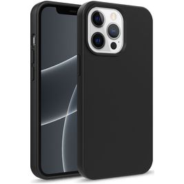 Mobigear Bio iPhone 13 Hoesje Eco Friendly Backcover - Zwart