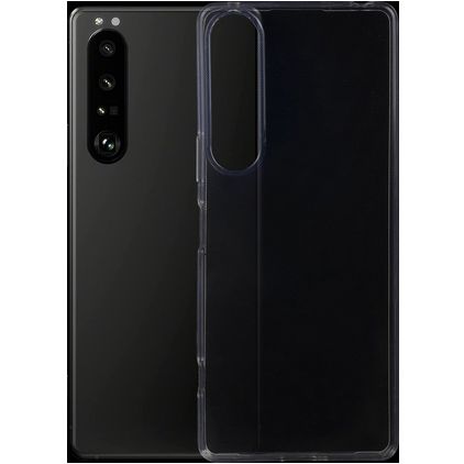 Mobigear Ultra Thin Doorzichtig Sony Xperia 1 IV Hoesje Flexibel TPU Extra Dun Backcover - Transparant