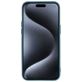 Mobiparts iPhone 15 Pro Max Siliconen Hoesje Backcover - Blueberry Blue