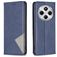 Mobigear Rhombus Slim Xiaomi Redmi 14C Hoesje Bookcase - Blauw