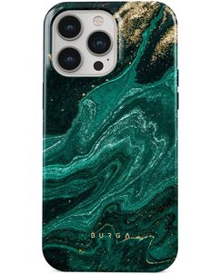 Burga Tough iPhone 15 Pro Max Hoesje Hardcase Backcover Shockproof - Emerald Pool